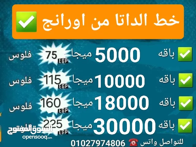 Orange VIP mobile numbers in Cairo