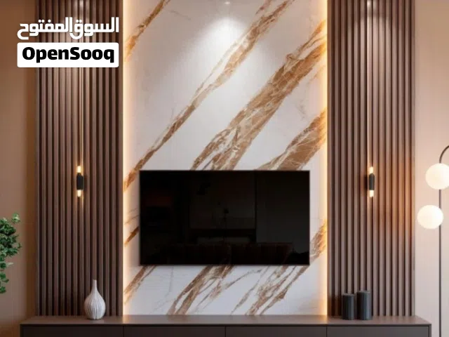 الديكور والصباغ الداخلي والخارجي و بديل الرخام او بديل الخشب او شيبورد