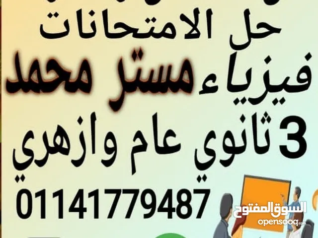 Physics Teacher in Giza