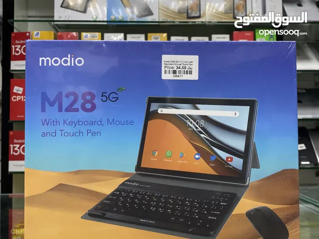 MODIO M28  8GB RAM  512GB STORAGE  WITH KEYBORAD ,MOUSE ,AND TOUCH PEN .