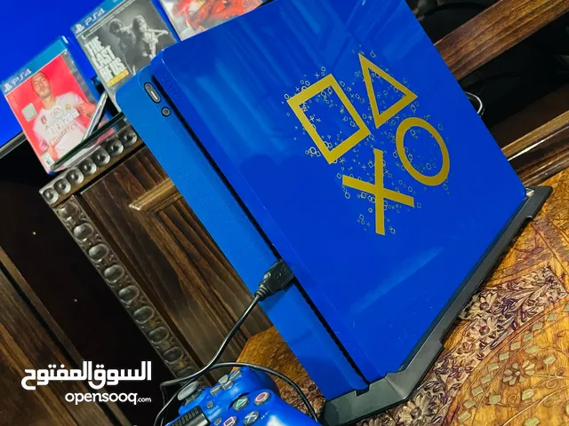 Playstation 4 Slim Limited Edittion بلاستينش 4 سلم
