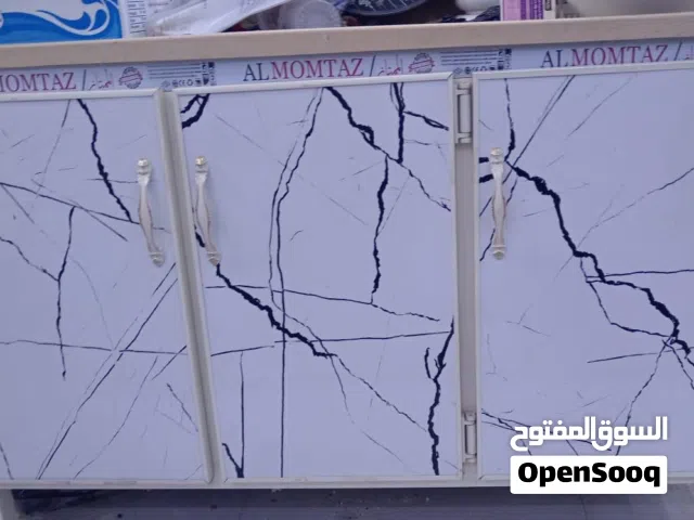 كاونتر قياس متر ونص ارضي ومعلق مع سنك مرمر قياس متر ونص ثلاث قطع السعر 225 العنوان بصره ياسين خريبط