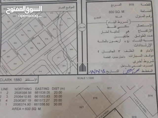 Residential Land for Sale in Al Sharqiya Ibra