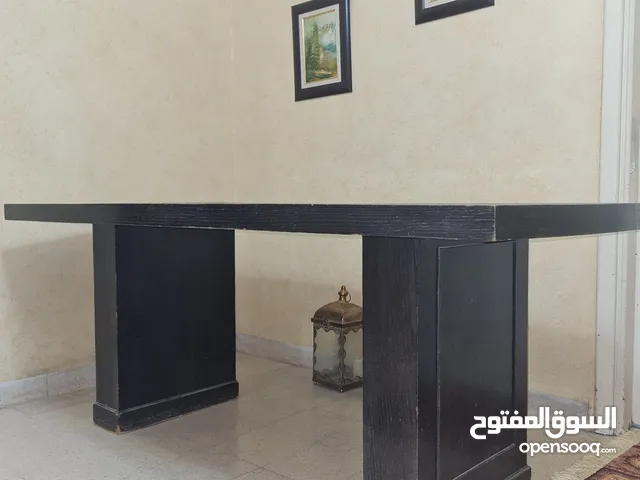 طاولة سفرة خشب بدون كراسي