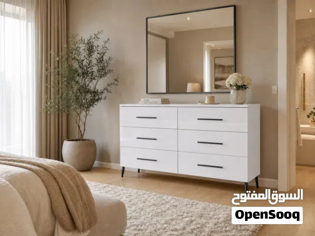 كمود متعدد الاستعمالات    القياس :  120/95/33سنتيم .  المادة : mdf18 عالي الجودة .