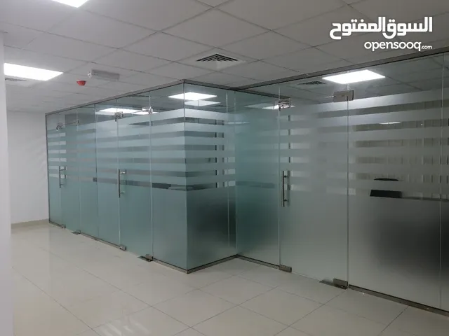 Office design ,Glass partition, Gypsum work, AC Duct, Feet out