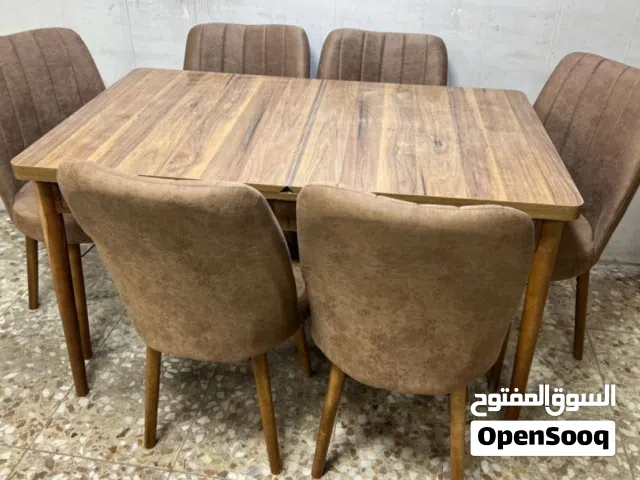 ميز طعام تركي مع 6 كراسي عرض خاص