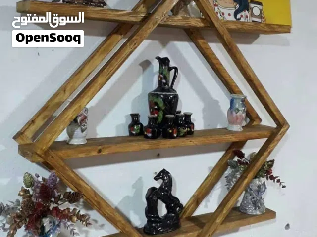 رف خشب شغل جديد