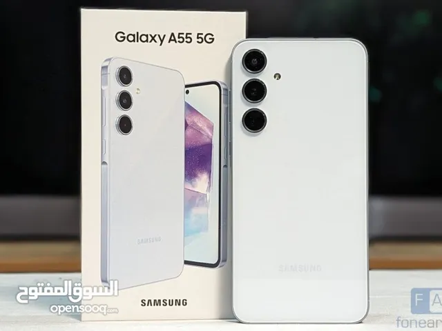 Samsung a55 5G جديد مسكر كفالة الوكيل الرسمي