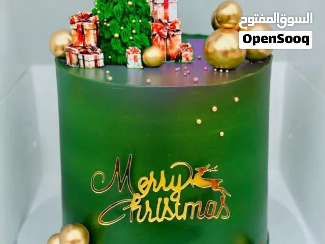 كيك الكرسمس واعياد الميلاد