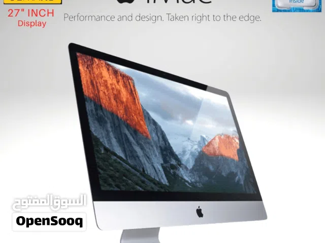 Apple iMac (Retina 5K, 27-inch) – Core i5 3.1GHz – 8GB RAM – 5K Retina Display – Excellent Condition