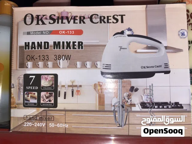 مضرب كهربائي ok silver crist