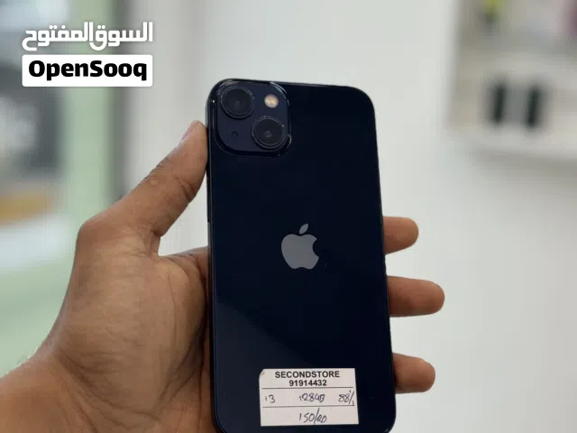 Used iPhone 13 in Excellent Condition - 128GB Black Smartphone