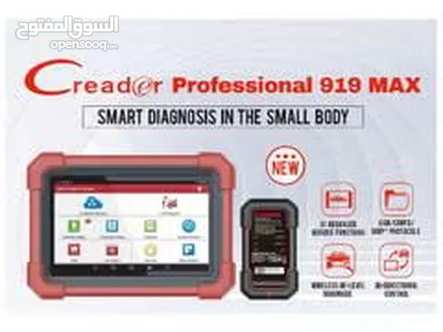 جهاز فحص السيارات X-431 Creader Professional 919 MAX من تشك كار وكيله الحصري في الاردن