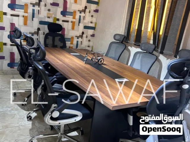 ترابيزة اجتماعات خشب mdf مستورد، ترابيزة اجتماعات مودرن، ترابيزة اجتماعات اداريه،ميتينج روم