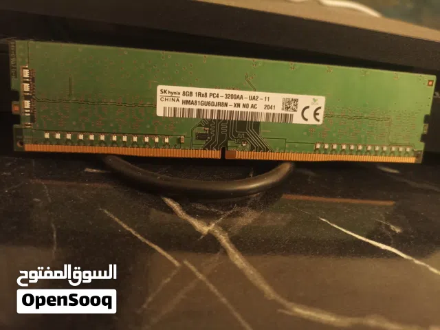 رام 8 دي دي ار 4 تردد 3200 قاعد اجديد مش مستعمل هالب