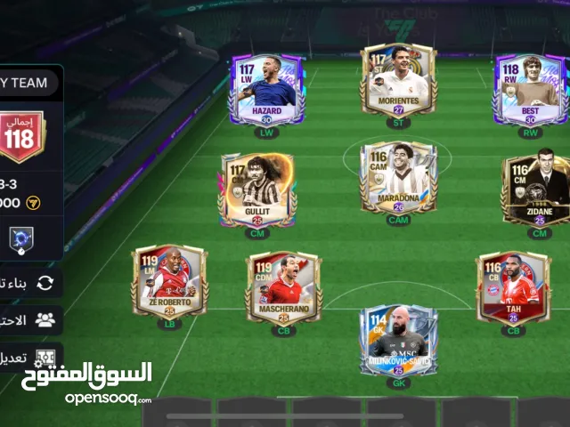 Fifa Accounts and Characters for Sale in Central Governorate