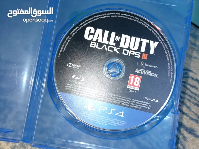 سيدي كول اوف ديوتي بلاك اوبس 3 ممتاز بحال الوكاله استخدام قليل جدا CALL OF DUTY BLACK OPS 3