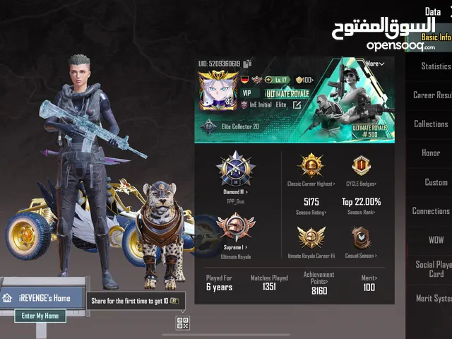 Pubg Accounts and Characters for Sale in Basra