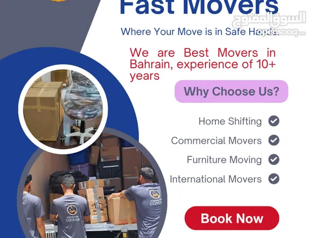 Best Movers Packers Internationale service Door to Door House Villa office Flat stor service 24/7