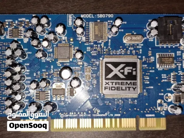 Creative Labs Sound Blaster X-Fi SB0790 PCI sound card