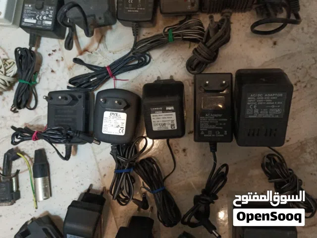 شحونDC Adapters ومحولات مختلفة فولت