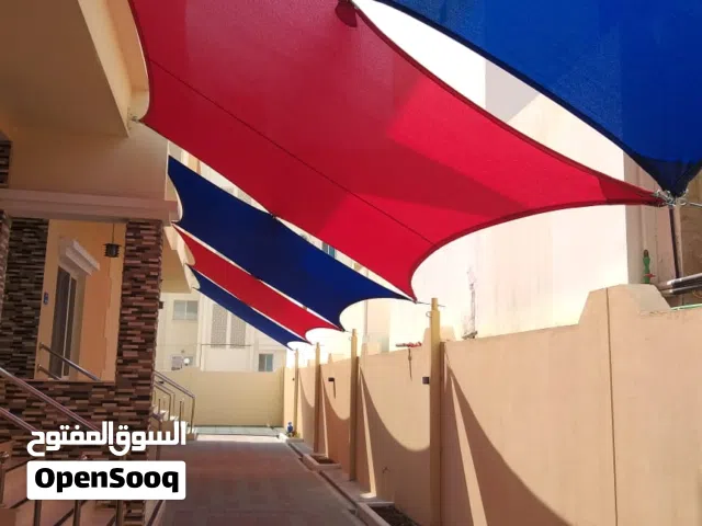 تركيب مظلات السيارات وأعمدة الإنارة وأسوار الحدائق والهنغارات ( I-BEAM )  وكل مايتعلق بخدمات الحدادة