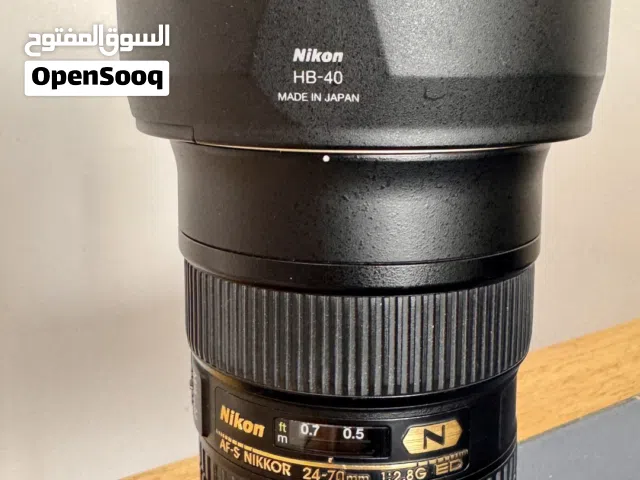 Nikon 24-70 f2.8G ED non VR lens