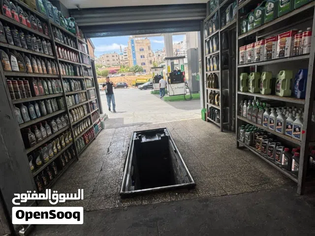محل اطارات وغيار زيوت للبيع في طبربور