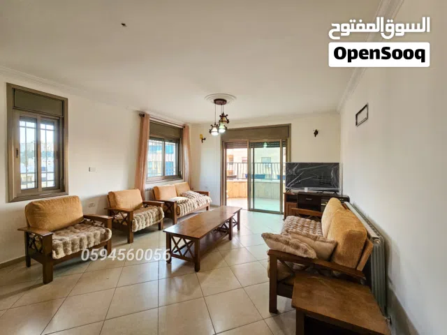 شقة مفروشة للايجار في رام الله – الارسال – قرب عمارة السفينة