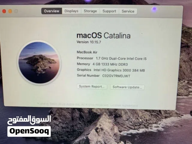 mac book air i5