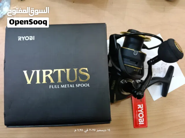 مكينه صيد ريوبى 8000 بالكرتونه جديده لما تستخدم وقصبه صيد وندرسن 3.5 من 100 ل300 جرام زيرو