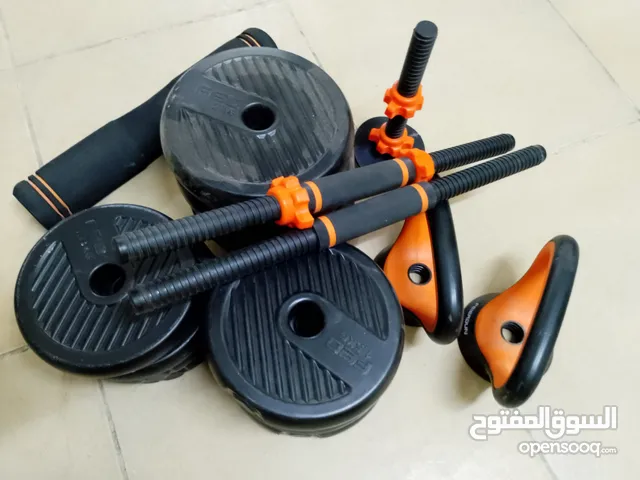 dumble set.. used only a few days..