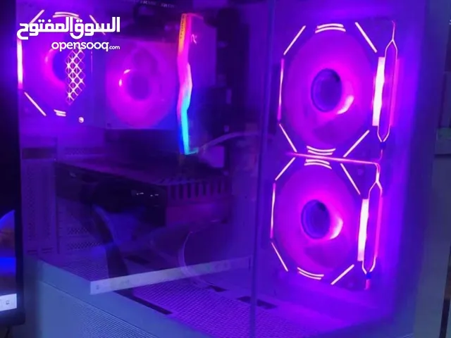 حاسبة لون ابيض تشغل 2k المواصفات بالوصل جوة يم السعر نظيفة جدا الكارت 3060 ti بعدها بالضمان بعدلة 5