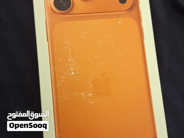 ايفون 17 برو مكس مسكر 256 قيقا مش مفتوح مبرشم تواصل واتس فقط