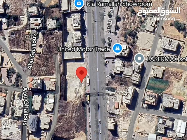 ارض بمساحة دونم في كفر عقب على طريق رام الله القدس (على الشارع الرئيسي) القدس كفرعقب رام الله البيرة