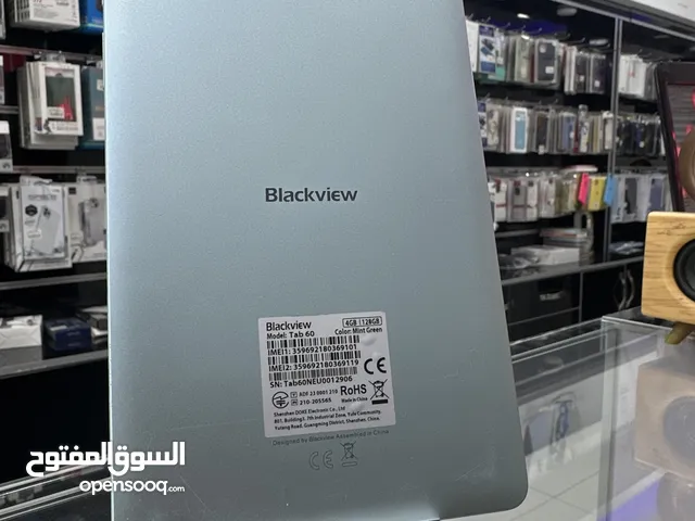 Used tap Blackview  Tap 60 (128GB) تاب بلاك فيو  4 GB RAM