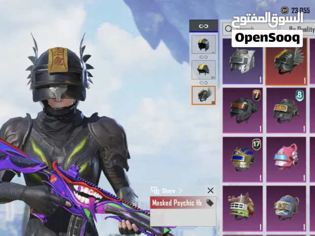حساب ببجي مستوى77