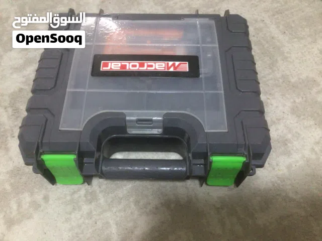 دريل Macrolar كامل ملحقاته اخو الجديد استعمال قليل