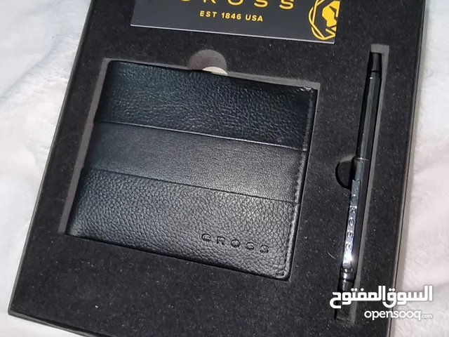 cross wallet with pen محفظه مع قلم