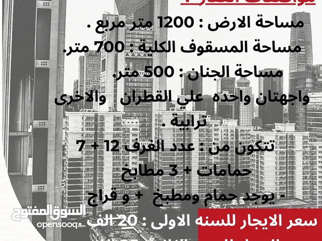 هوتيل للبيع  شارع عمر المختار بالقرب من ميدان السويحلي S2152.