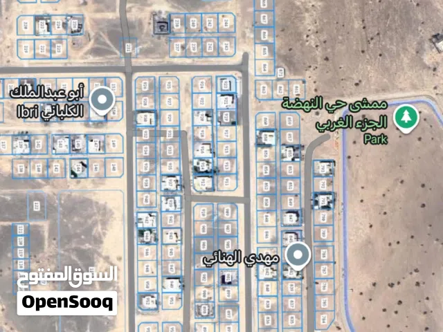 حله النهضه عبري / ارضين للبيع 750m