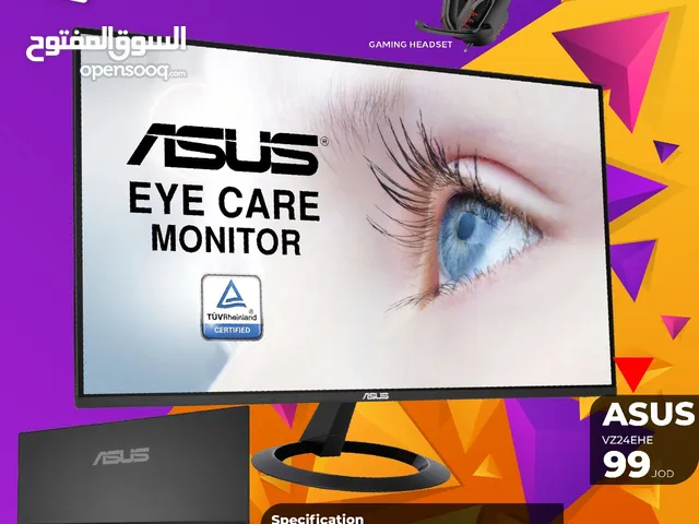 23.8" Asus monitors for sale  in Amman