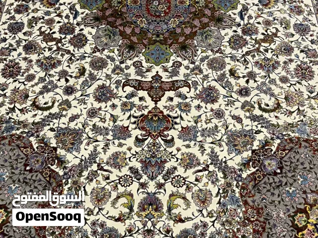 سجادة ايراني (قم حرير طبيعي)