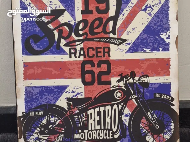 decorative metal wall poster