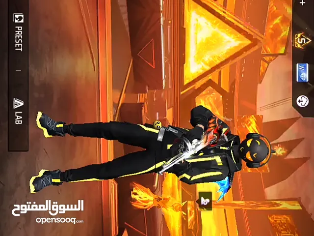 free fire account with rare items