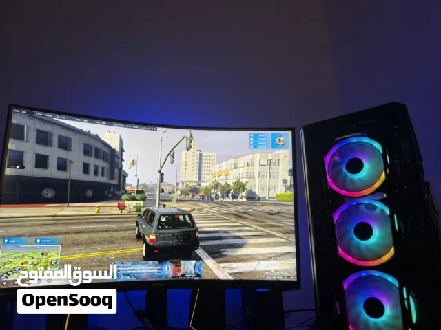 للبيع بيسي قيمنق قوي ،3070 و i5-14400 و 16 قيقا رام ار جي بي يشغل جميع الالعاب وبرامج الدراسة