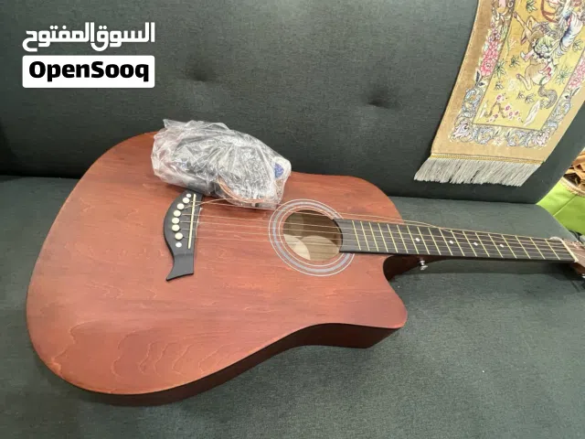 Guitar with full set of strings