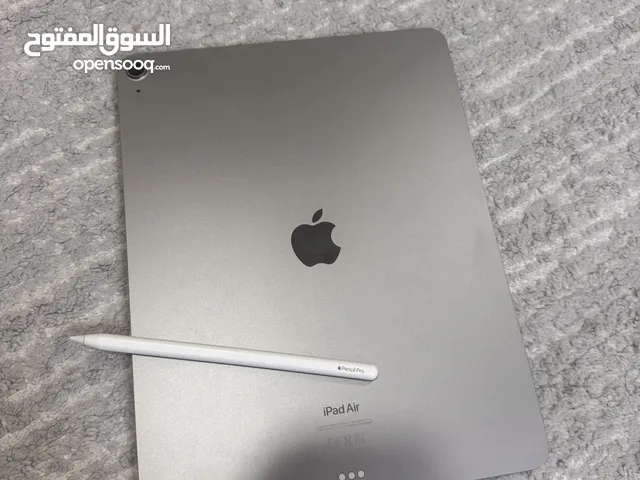 ايباد Air M2 13 inch مع Apple Pencil Pro وباقي فيه ضمان الايباد