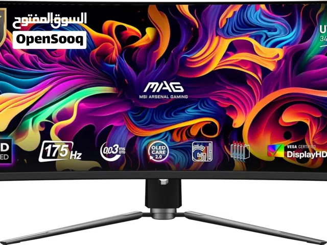MSI (MAG 341CQP) QD-OLED, 34 Curved OLED Gaming Monitor [DISCOUNT]